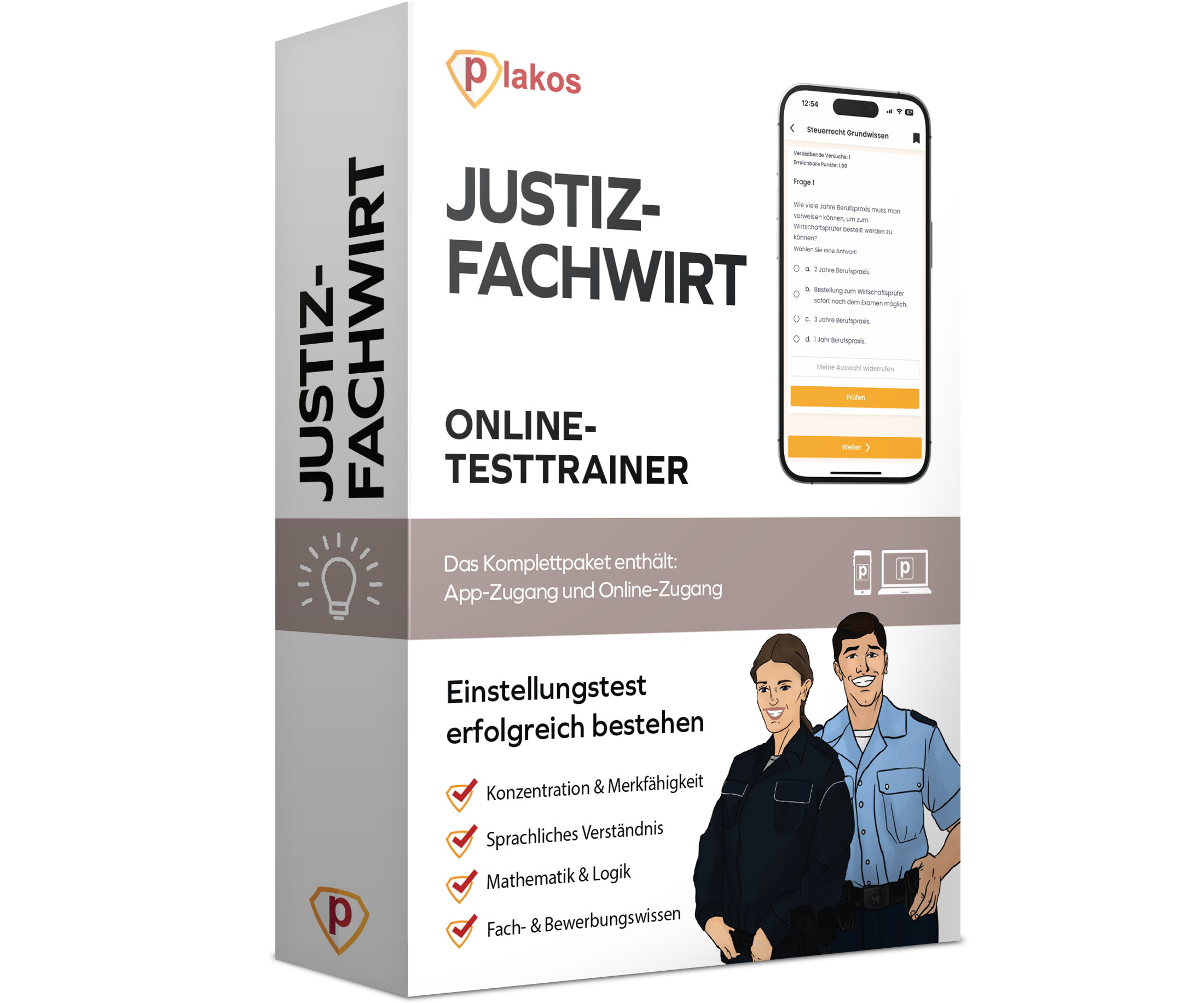 Justizfachwirt Einstellungstest